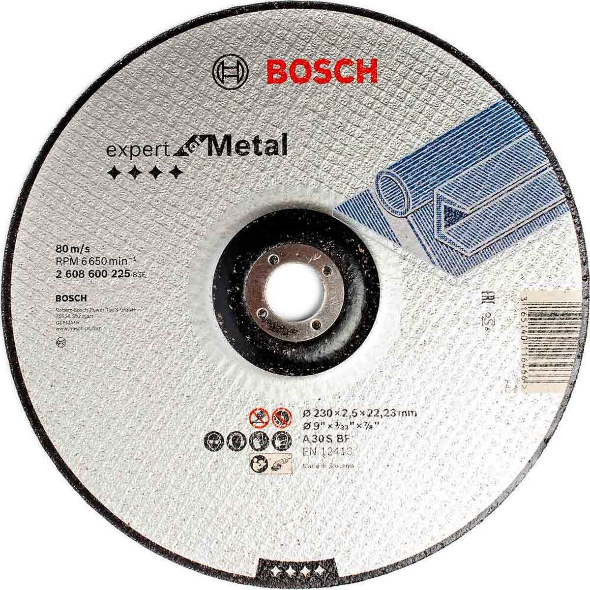 Круг отрезной по металлу Bosch Expert for Metal 230х2.5х22.2мм (225) — Фото 1
