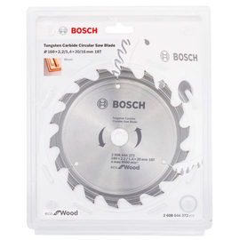 Диск пильный по дереву Bosch 160x20/16мм 18T (372) — Фото 1