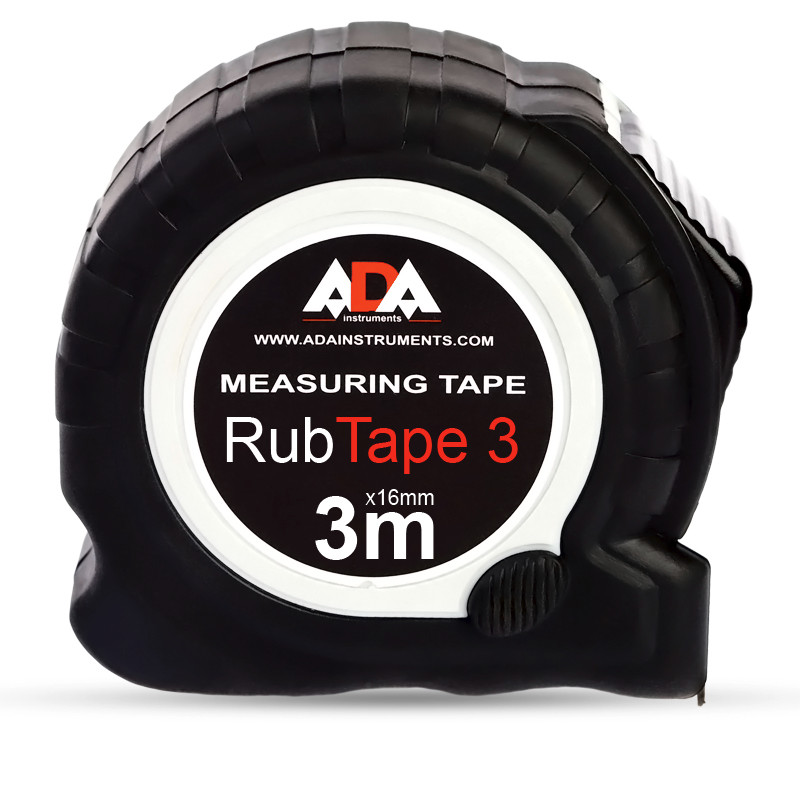 Рулетка измерительная ADA RubTape 3 3м х 16мм с фиксатором А00155 — Фото 3