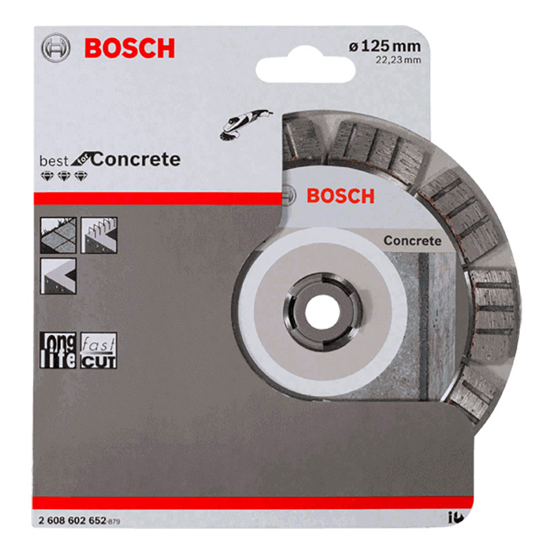 Диск алмазный по бетону Bosch  Standard for Concrete 125х22.2мм (652) — Фото 2