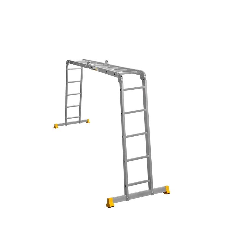 Лестница-трансформер алюминиевая Алюмет 2x4+2x5 ступеней (445) — Фото 2