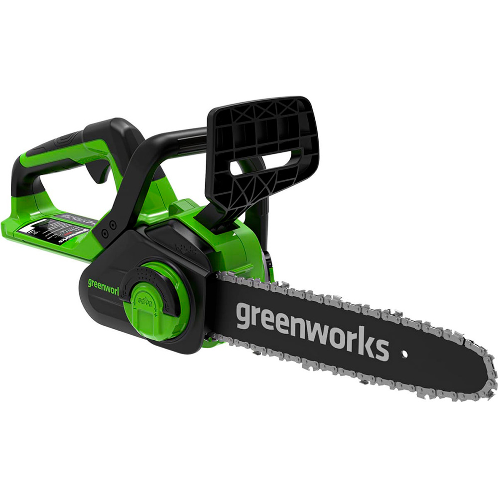 Аккумуляторная цепная пила Greenworks G40CS30IIK2 40В — Фото 2